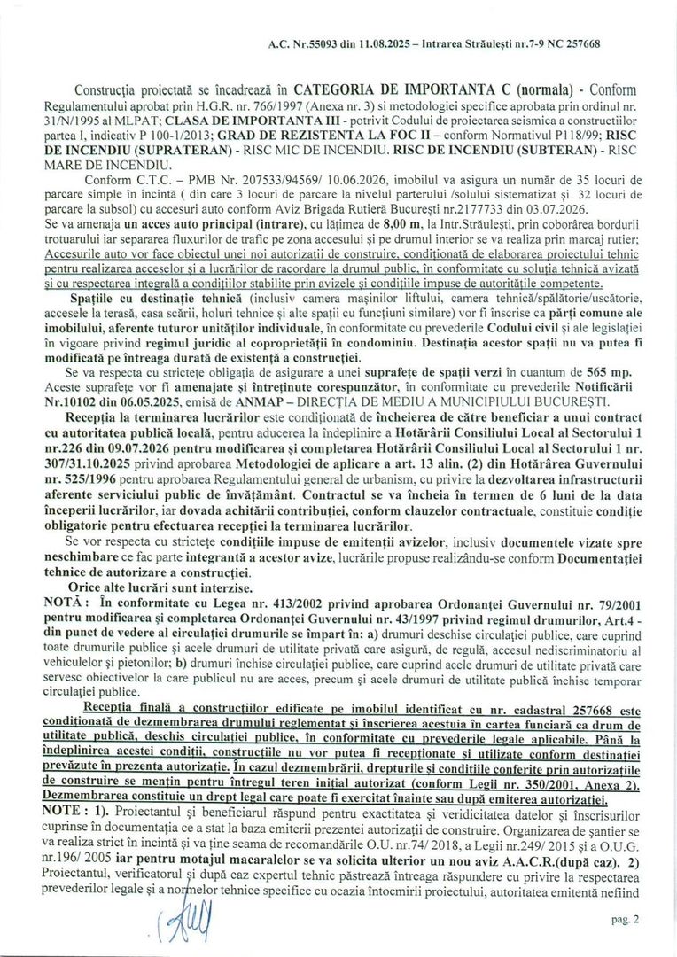 Proiect rezidențial cu AC – 29 apartamente – 4.330 mp – 35 parcări – S - Poză 8