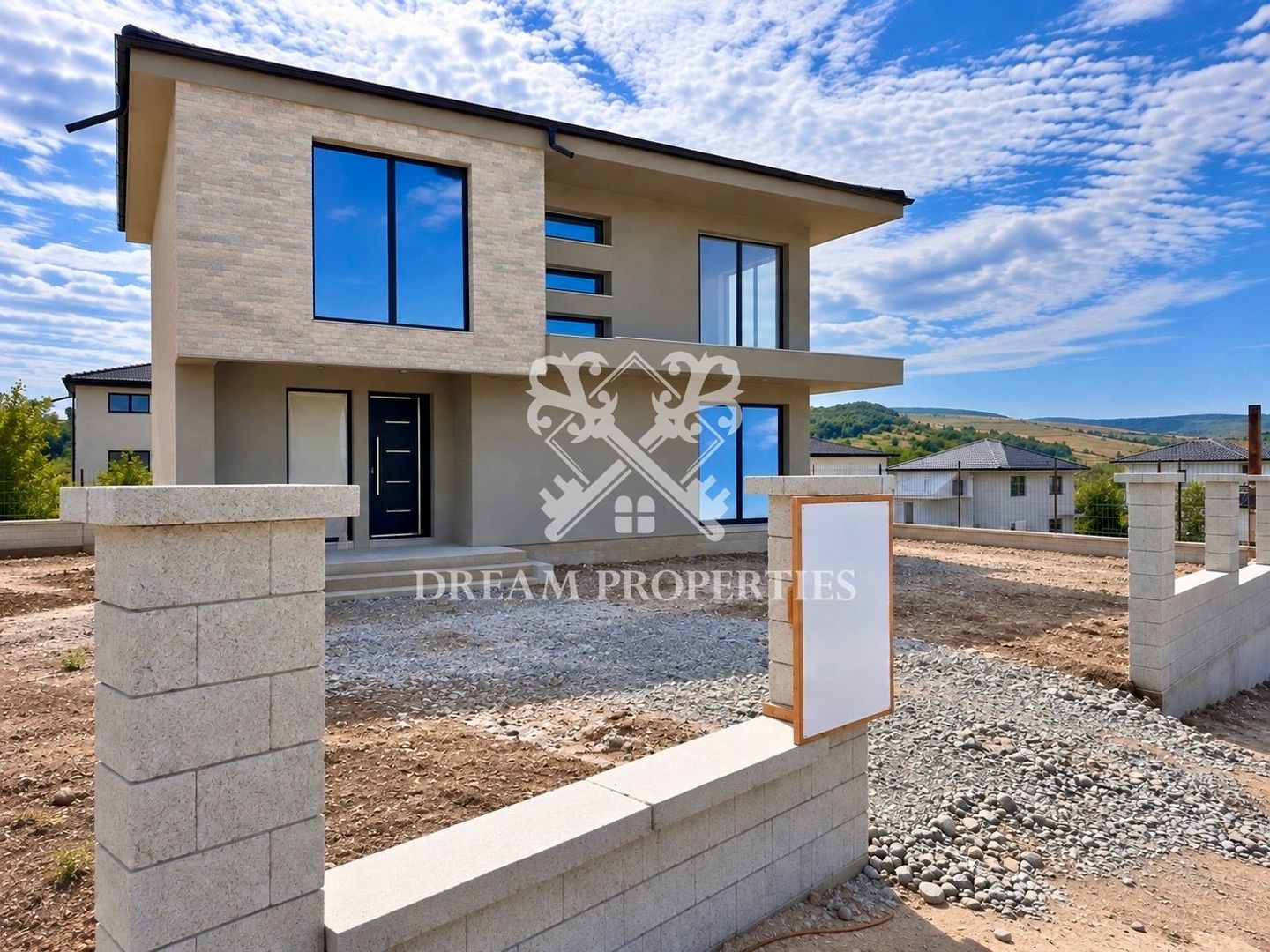 Casa individuala NZEB, 156 mp, teren 600 mp, zona Sun Garden Baciu - Poză 1