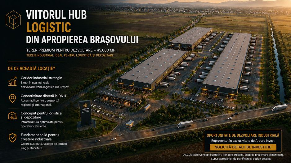 TEREN 45.000 MP | PUZ APROBAT | 156 M FRONT DN11 | PREJMER - BRASOV - Poză 1