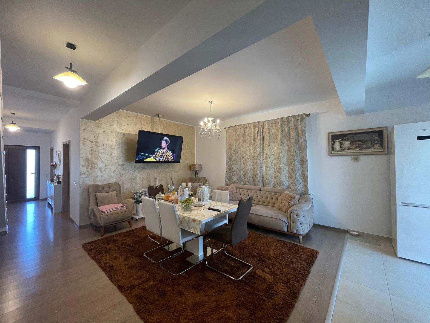 Duplex cu 4 camere complet mobilat și utilat |Moșnița Veche| - Poză 1