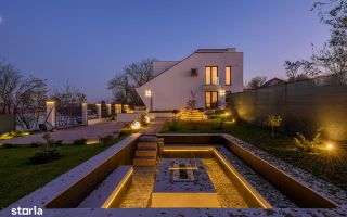 Casa in sistem smart home pe malul lacului Buftea de inchiriat - Poză 5