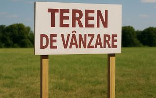 Teren intravilan 1172 mp | Cisnădioara | front stradal 15 m - Poză 4