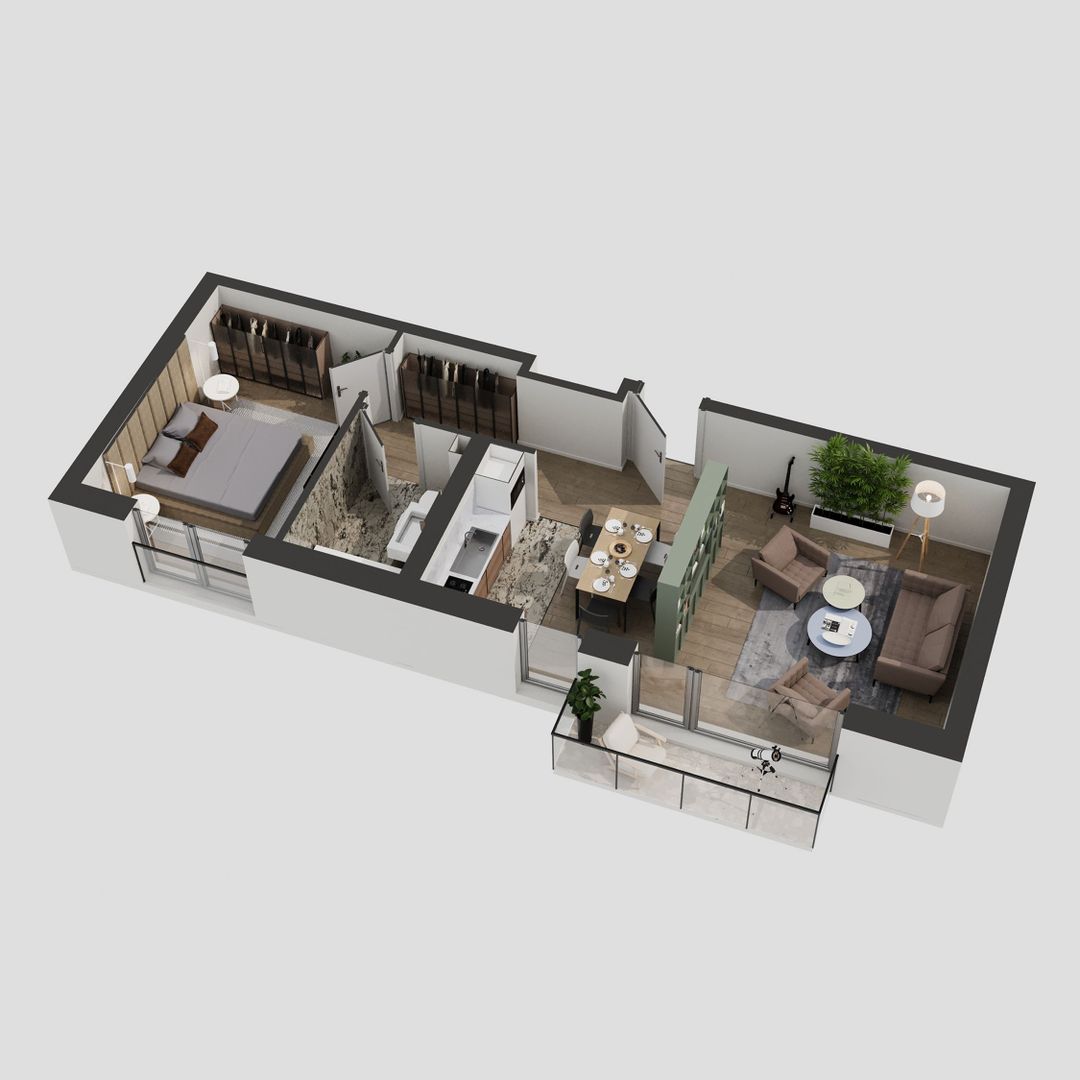 Apartament 2 camere | Piata Presei - Poză 9
