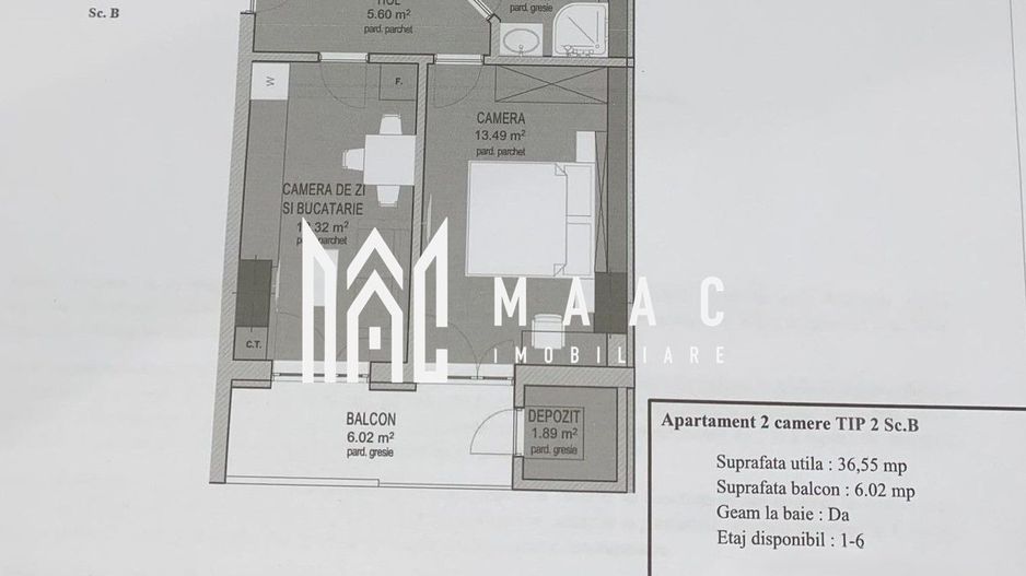 Apartament 2 Camere I Doamna Stanca I Dezvoltator I La Cheie - Poză 4