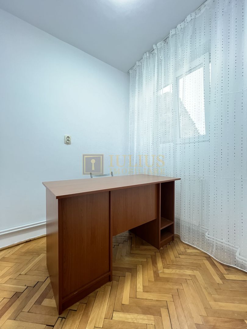 Piata Unirii; dormitor +birou;parcare privata si boxa (centrala proprie si ctr.) - Poză 12