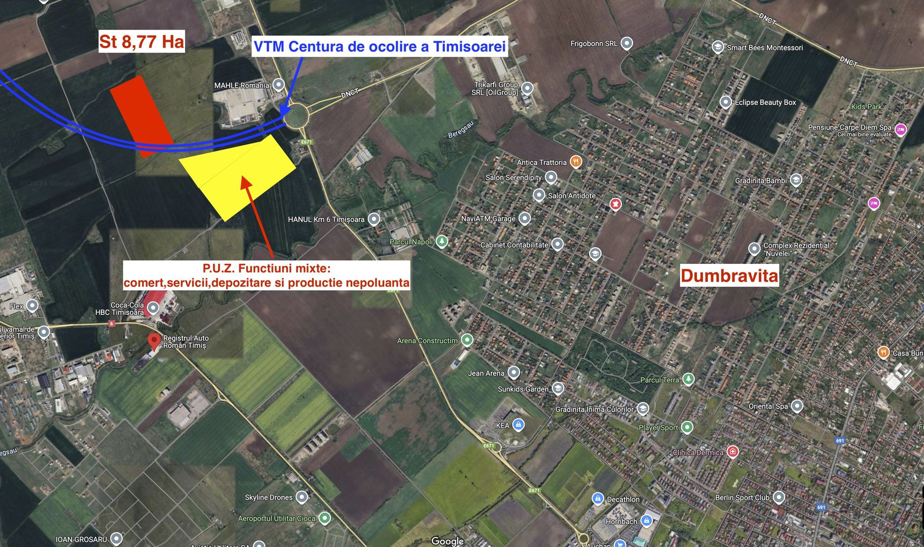 Oportunitate investitie I Teren extravilan zona MAHLE I Comision 0I - Poză 1