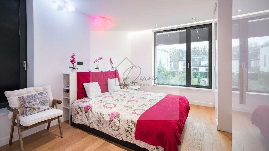 Vila pasiva (verde) de lux 4 camere Complex Amber Gardens Tunari - Poză 10