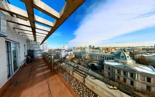 3 camere cu terasa spectaculoasa, vedere catre Universitate si Blvd Bratianu - Poză 5