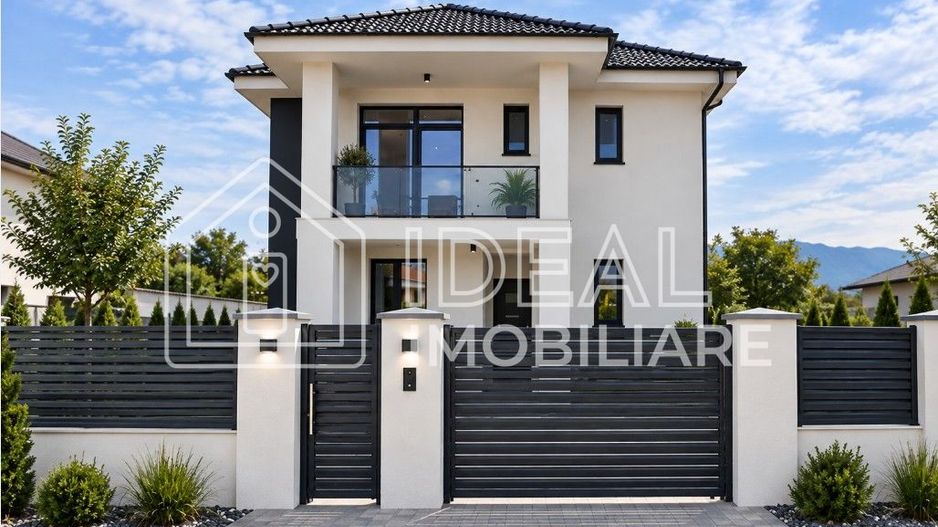 Casă individuală modernă în Șelimbăr – Predare la alb sau la cheie – - Poză 1