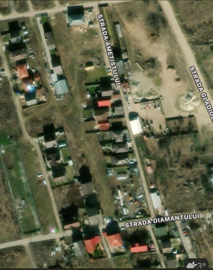 Teren de vanzare Bragadiru 1000 mp Str Diamantului - Poză 3