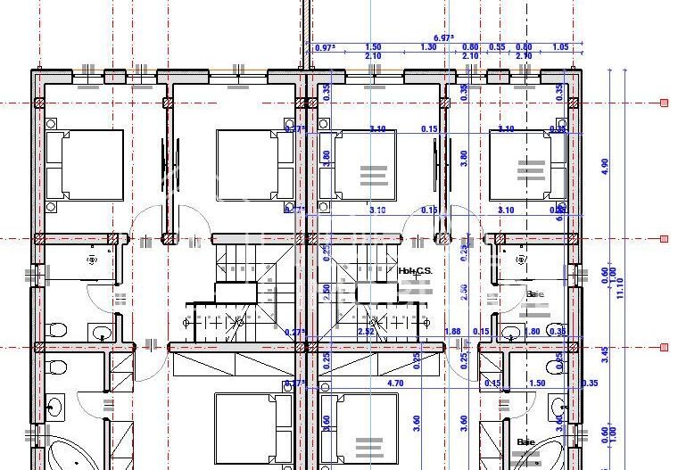 Duplex cu 4 camere si pivnita, in Cartierul Arhitectilor - Schiță 14