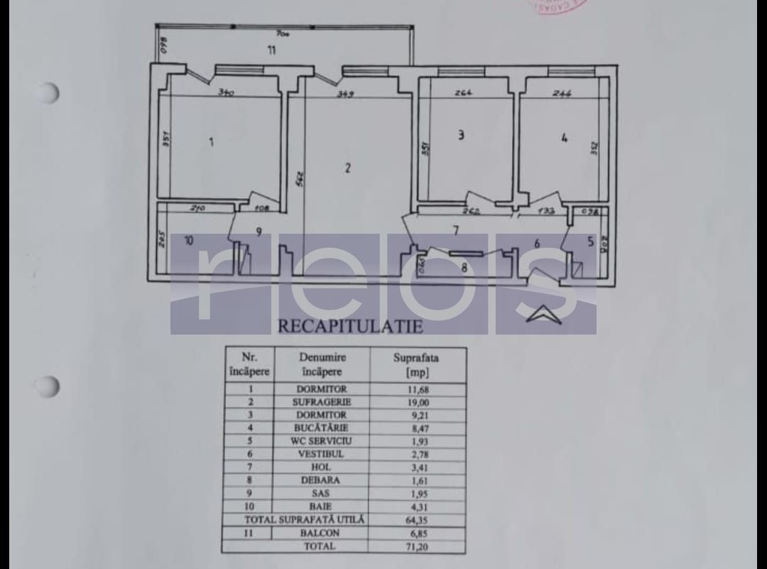 128500 EURO | APARTAMENT 3 CAMERE BLOC  1992 |  MAICA DOMNULUI - Poză 11