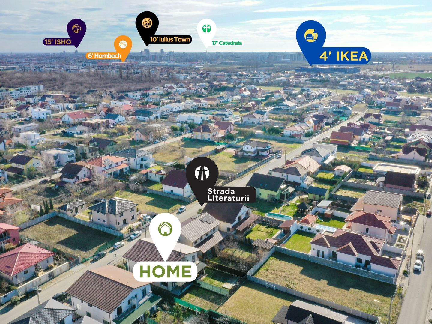 Duplex Despartit Total | 4 Cam | Dotari Premium-Semineu | Comision 0 - Poză 29