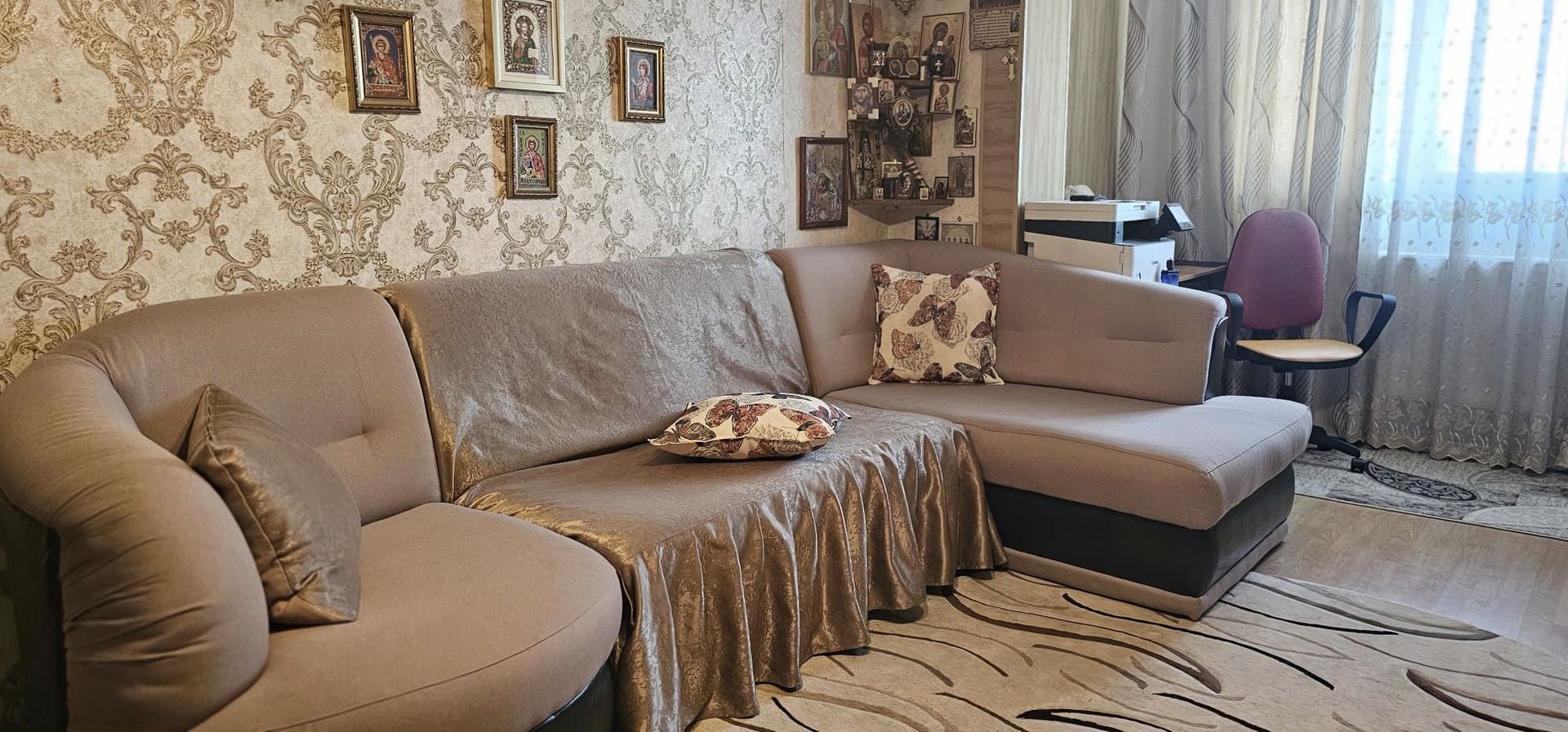 Apartament 2 camere de vanzare, IC Frimu, 57 mp, 2 balcoane, etaj 3/4 - Poză 2