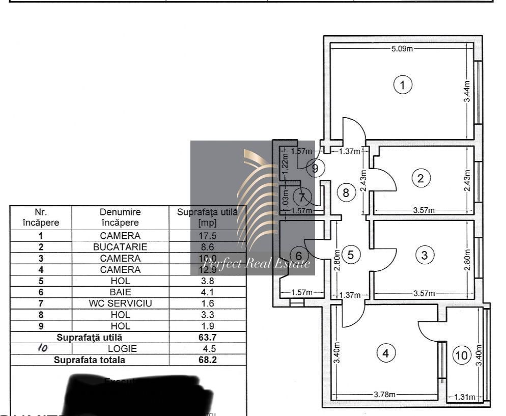 FALEZA NORD 3 CAMERE DECOMANDAT - Poză 1