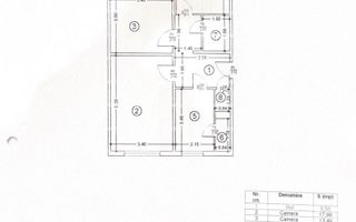 Vânzare apartament 3 camere, decomandat, etaj 1/4 – 66,79 mp + boxă – Drumul Tab - Poză 13