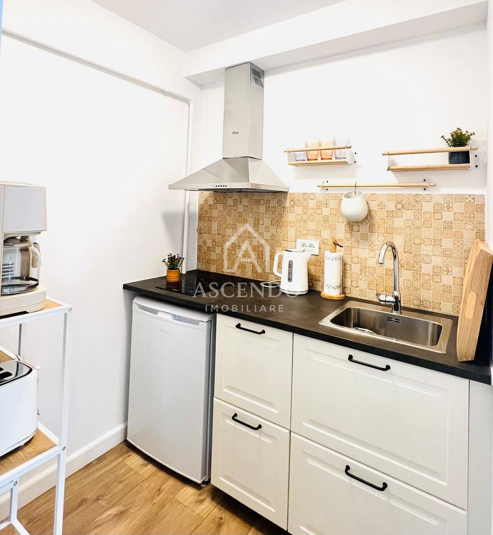 Studio renovat 25 mp + terasă 10 mp | Piața Victoriei | 0% Comision - Poză 7