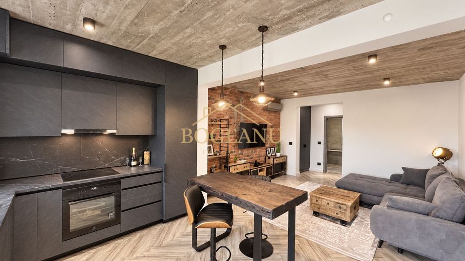 BG202-Apartament LUX 2 camere, mobilat,design industrial,parcare GIROC - Poză 1
