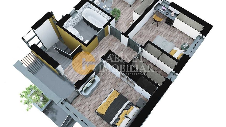 Vila moderna - Visan - 158mp - la asfalt - toate utilitatile - PREDARE IMEDIATA - Poză 7