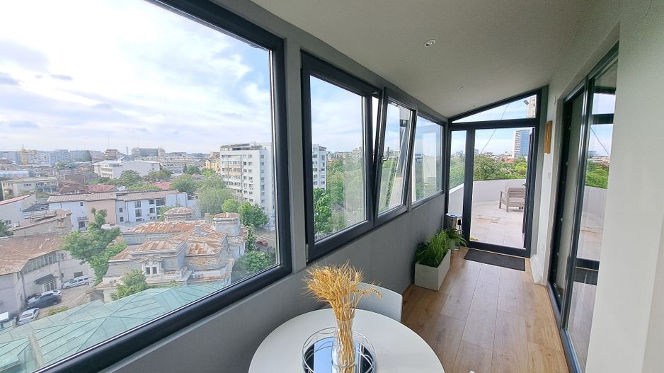 Apartament cu 2 camere + terasa priveliste minunata - parc Cismigiu - Poză 3