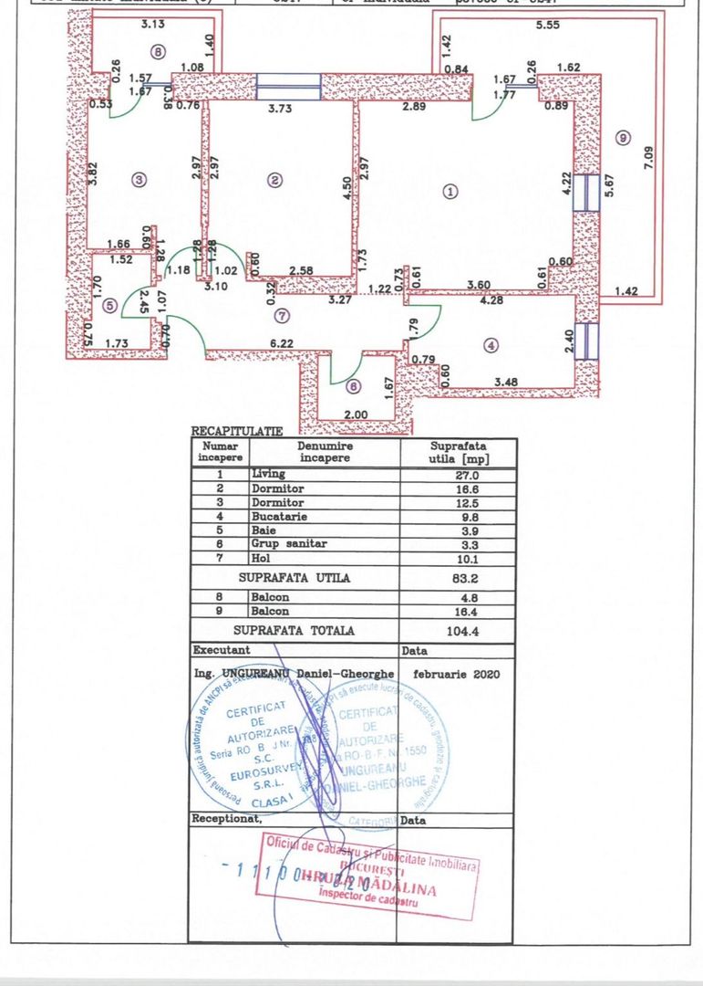 Apartament Lux 3 Camere | Cortina Academy Cotroceni - Poză 21