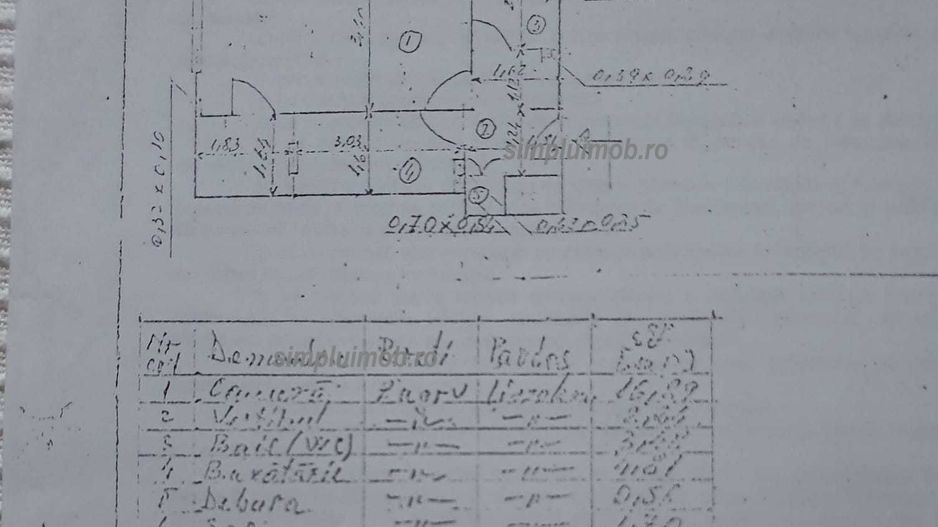 Decomandat-Garsonieră, renovată și mobilată  — Mihai Bravu-Dudesti - Schiță 8