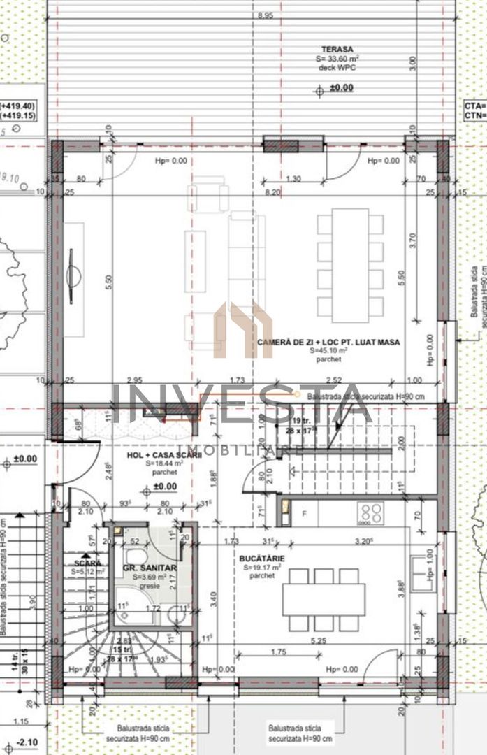 Casa individuala, 625 teren! Finisaje moderne, recent finalizata! - Schiță 19