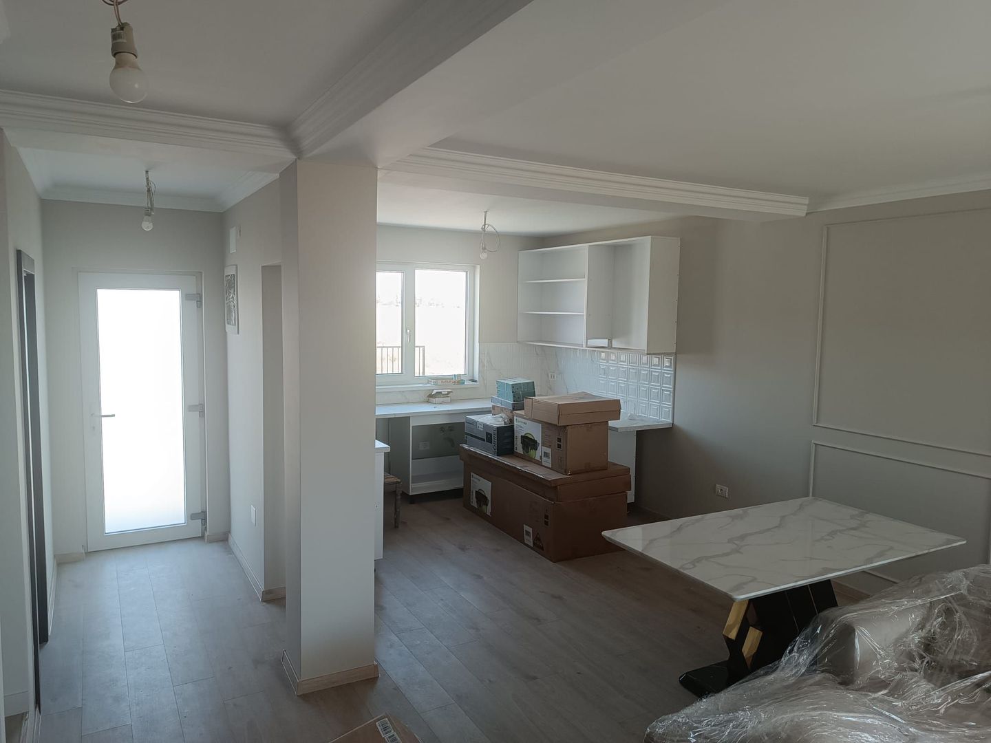 Duplex 4 camere  la asfalt cu toate utilitatile - Sacalaz - Poză 2
