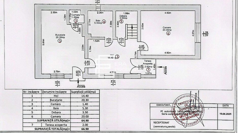 Casa individuala 5 camere/pivnita/garaj/ teren/460mp ,Turnisor/SIBIU - Schiță 13