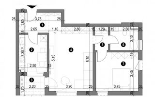 Etaj 1. Lift. Decomandat. Loc parcare. - Poză 11