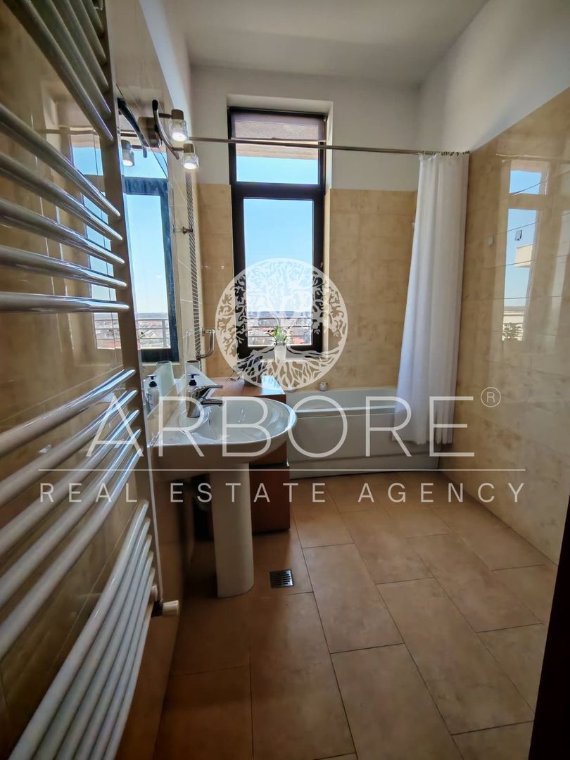 Penthouse 5 camere 250 mp lângă Ambasada SUA , zona Băneasa București - Poză 23