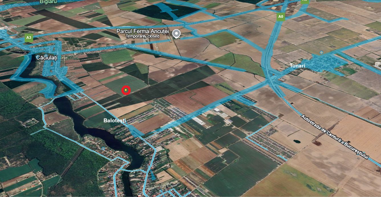 Teren de vanzare 10.000 mp | Căciulați, Moara Vlăsiei | Balotesti - Poză 2