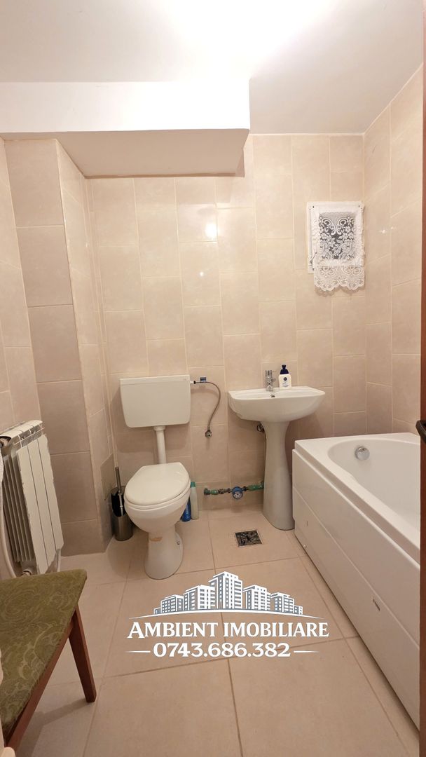 Apartament cu 3 camere, etaj 7, mobilat si utilat, VASLUI - zona GARA; - Poză 7