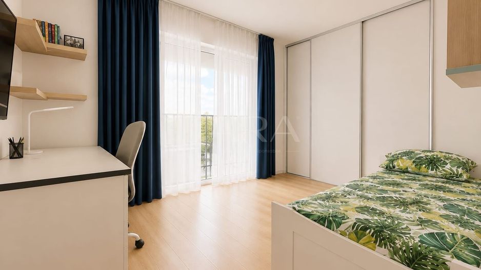 Apartament 3 camere, 2 terase generoase și piscină, complet finisat. - Poză 6