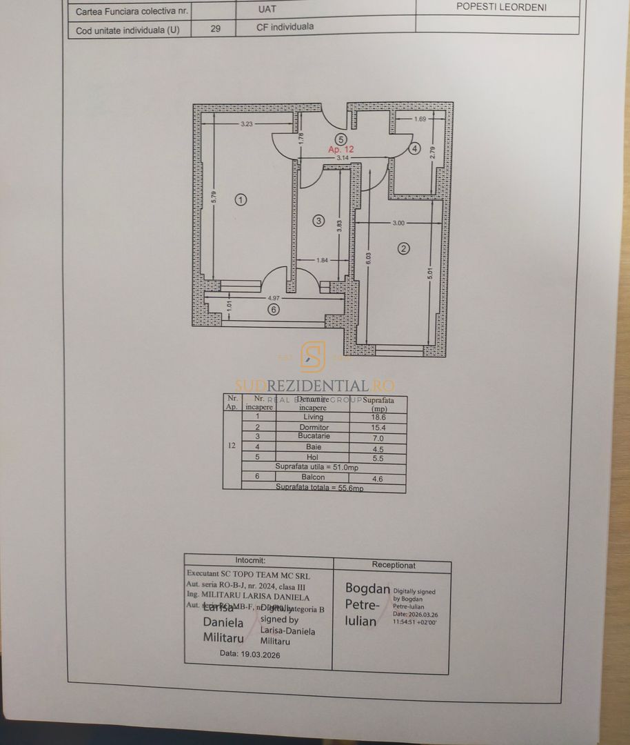 Apartamente de închiriat | Sky Garden Residence – Faza 1 - Poză 21