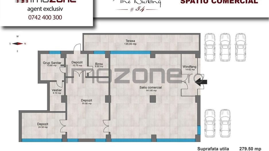 Spatiu Comercial | 70 mp - 140 mp | Locatie Avantajoasa | Uverturii | Militari - Poză 1