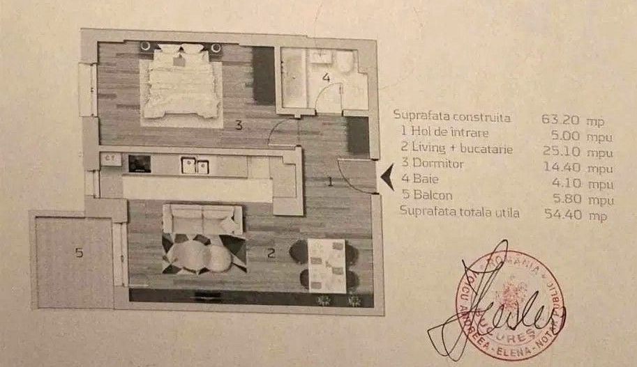 Vanzare apartament 2 camere | Urgent | Bloc de apartame 2021 | Baneasa | Sisesti - Poză 8