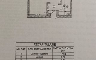 Inchiriez apartament 2 camere-open space 37mp Bucium Confort - Poză 4