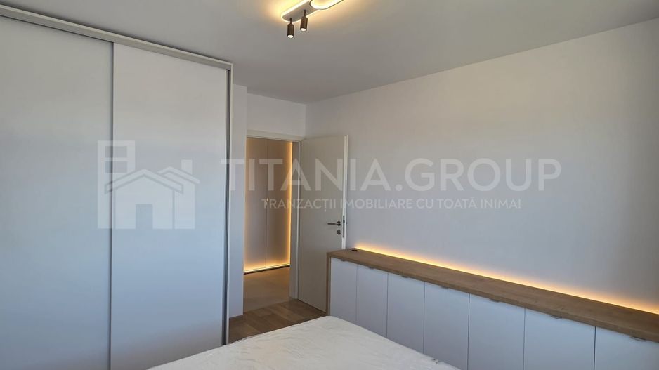 Apartament 3 camere, parcare, prima inchiriere, totul nou - Poză 8
