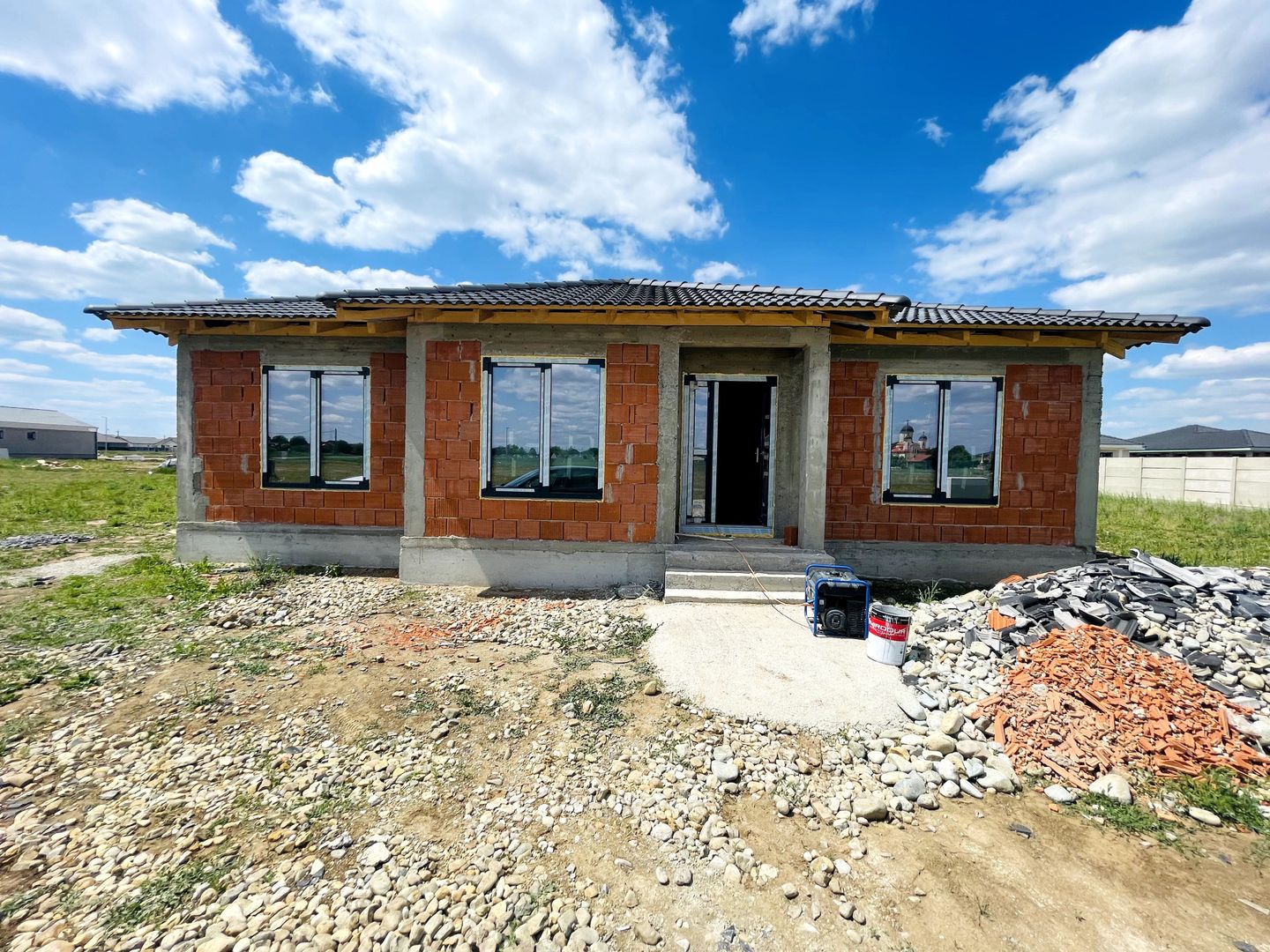 Casă parter semifinisatǎ Sântandrei – 500 mp teren - Poză 1
