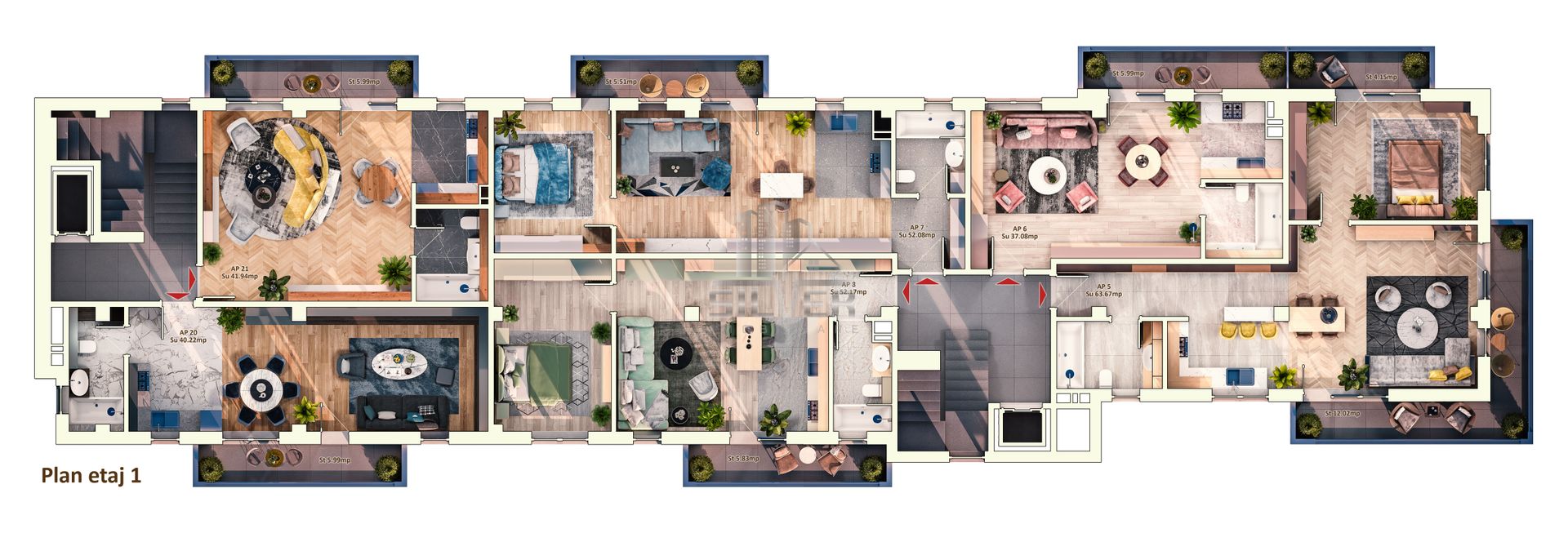 Apartament cu 1 camera, zona Piata Marasti! - Poză 6