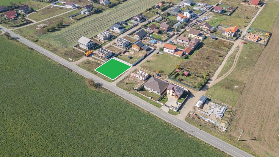 Teren 732 mp pentru construcții locuințe, Bod, utilități la stradă - Poză 1