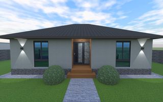 Casa individuala pe parter 500 mp teren - Poză 2