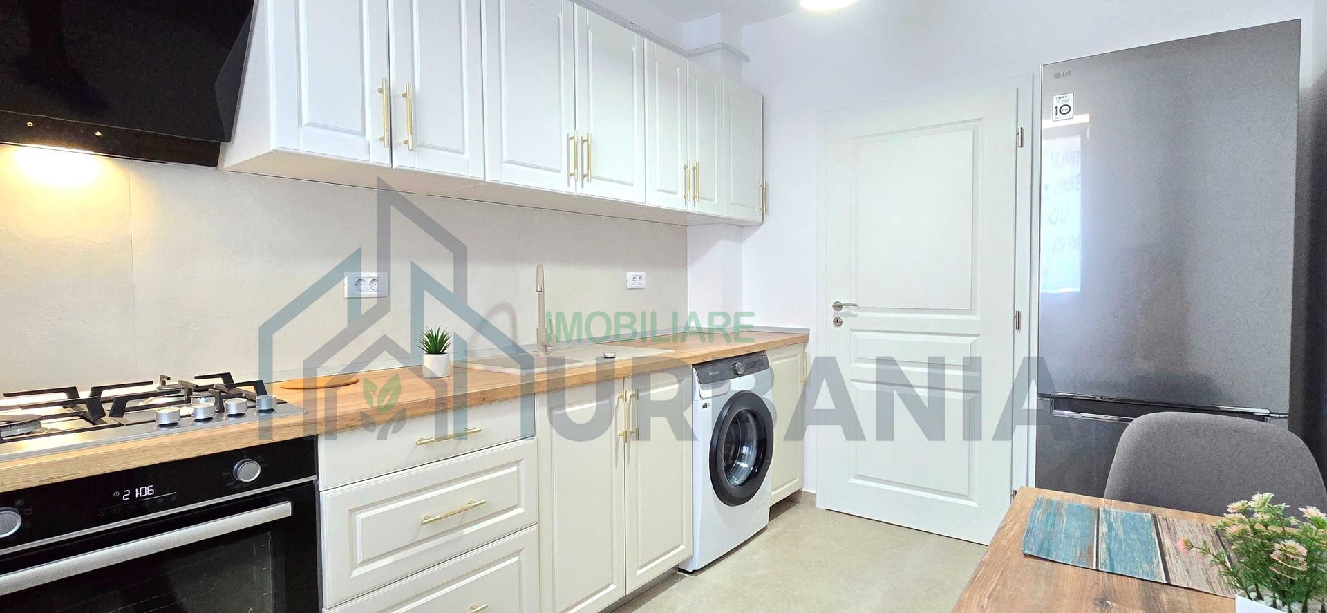 Apartament 2 camere decomandat, nou, mobilat, utilat, etaj 1, Panoramic Cug, Iași - Poză 1