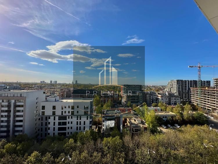 Apartament 3 camere One Herăstrău Towers  Vedere Parc | Etaj 11 | Înălțime 3,6m - Poză 12