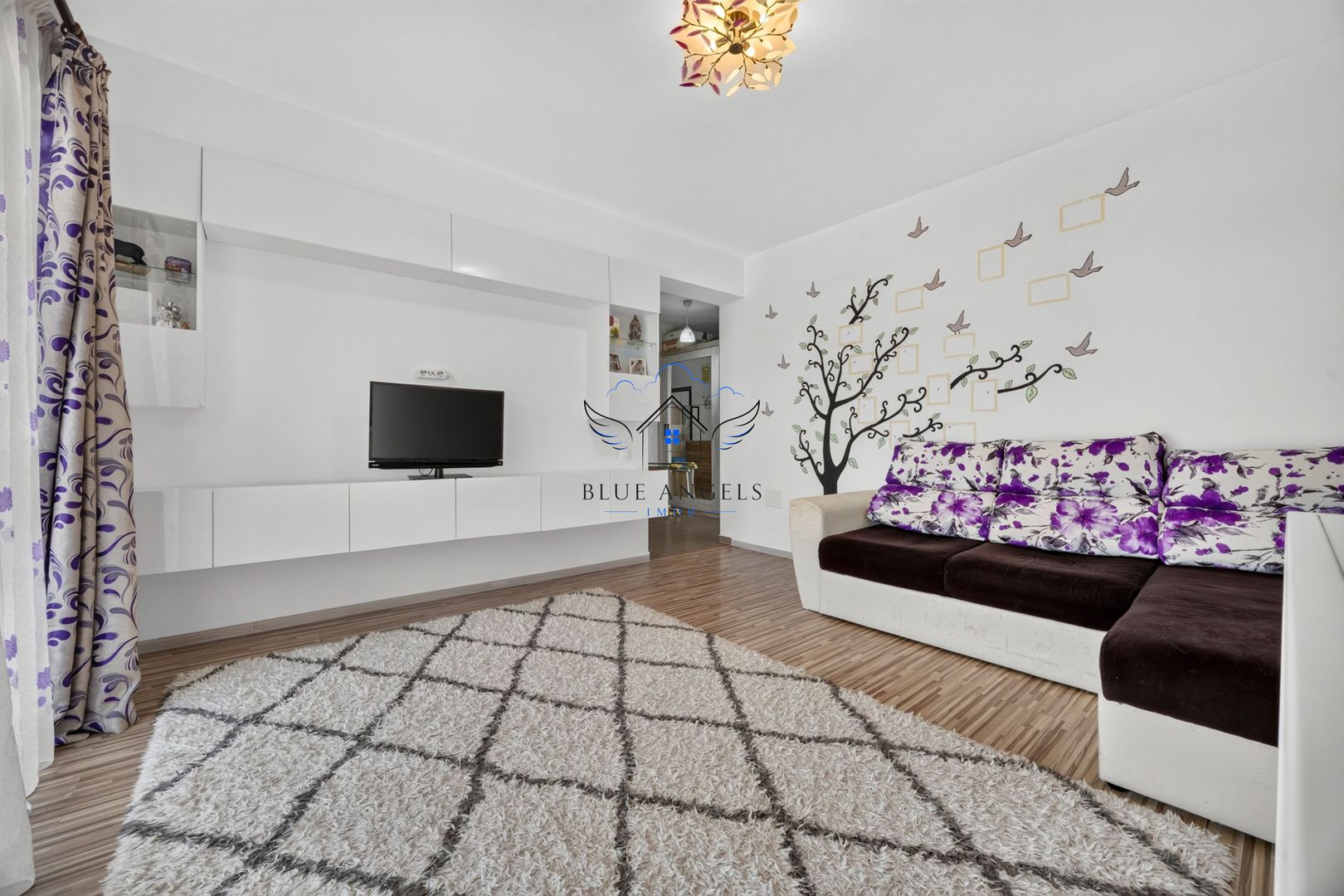 3 camere mobilat si utilat, etaj intermediar, 0% comision - Poză 2