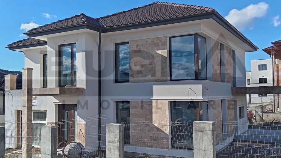 Casa individuala premium 191mp, teren 500 mp, Chinteni - Poză 3