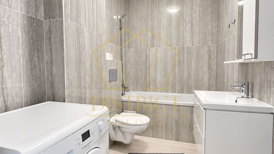 Apartament cu 1 camera mobilat si utilat la parter in Giroc la asfalt. - Poză 3