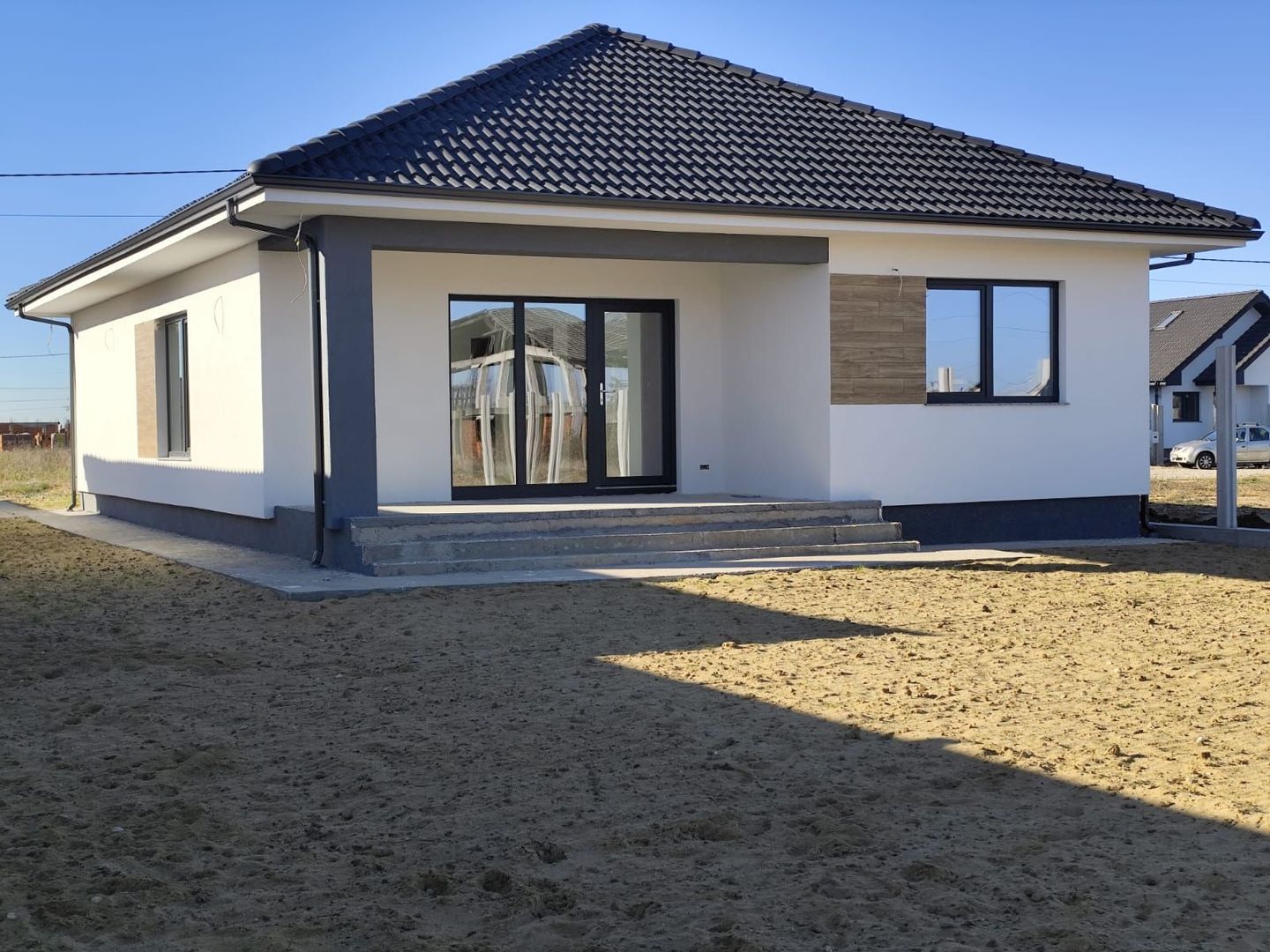 Casa noua cu fotovoltaice, parter 4 camere, Santandrei, Bihor, VANZARE - Poză 15