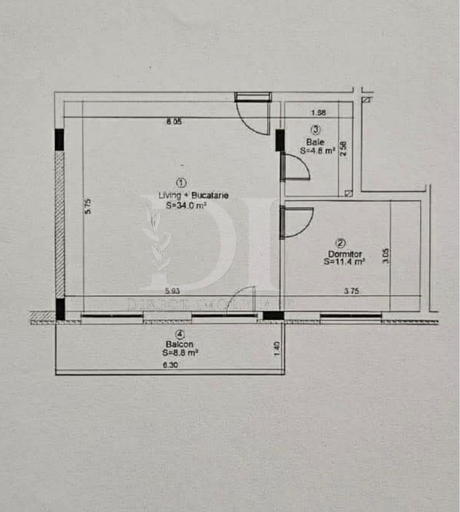 Apartament la cheie / etaj intermediar / Zona Eroilor - Poză 7